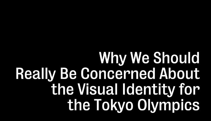 Black - why we should worry about Tokyo Olympics visual identity
